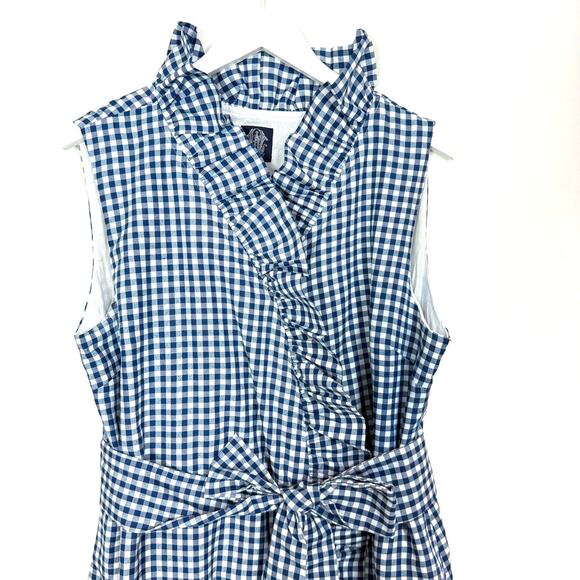 Elizabeth Wilson Anne Claire Ruffle Wrap Dress - Picture 3 of 9